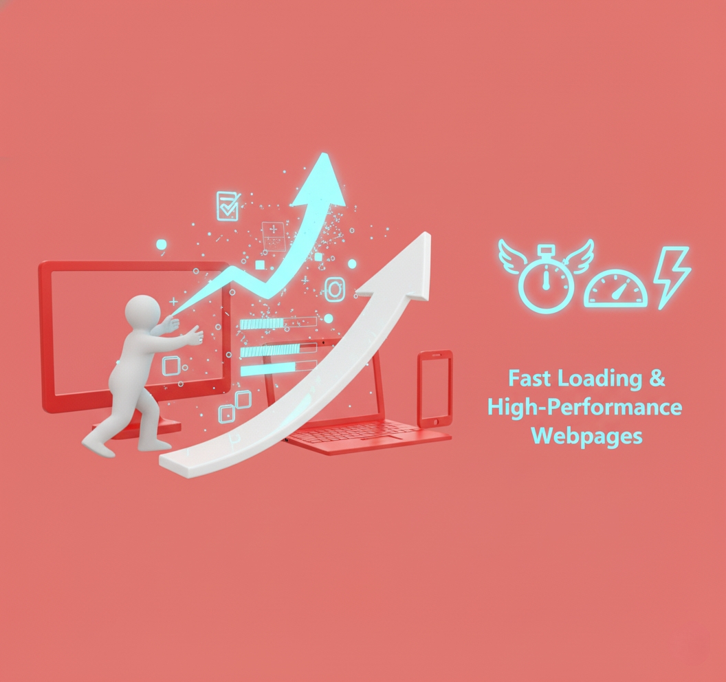 Fast loading high-performance website