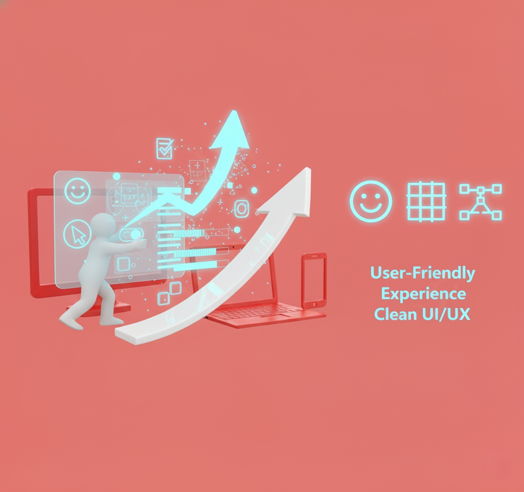 User-friendly UI UX design